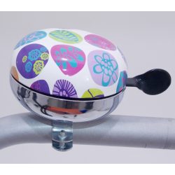 KERÉKPÁR CSENGŐ CRUISER VIRÁG-LEVÉL DEKORÁCIÓ 