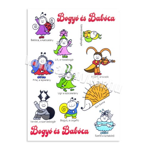 MATRICA SZETT BOGYÓ ÉS BABÓCA