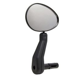    Kerékpár visszapillantó tükör Kormányvégbe fekete Ovális JET CATEYE DESIGN