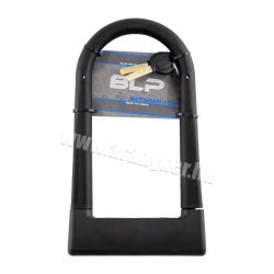 LAKAT BLP U LOCK 162X282MM MATT FEKETE