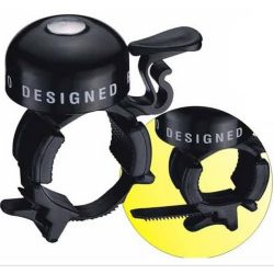 Kerékpár Csengő NUVO állítható fekete