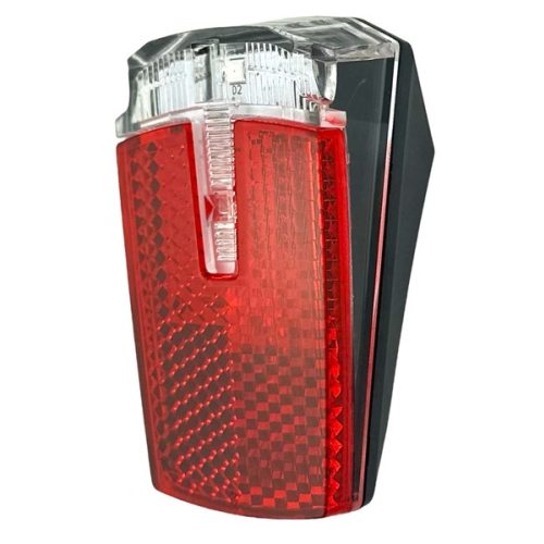  Kerékpár hátsó lámpa Velotech dinamós sárvédőre E-bike