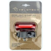Kerékpár hátsó lámpa Velotech 15 chipled