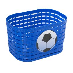 Kerékpár Gyerek Kosár első műanyag kék focis