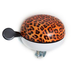 KERÉKPÁR CSENGŐ CRUISER LEOPÁRD DEKORÁCIÓ