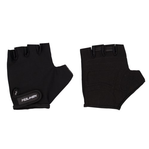 KERÉKPÁROS KESZTYŰ ERGONOMIC GÉL, FEKETE