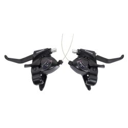   Váltó/fékkar Shimano ST-EF41 3x7 sebesség fekete bowdenvégzáróval