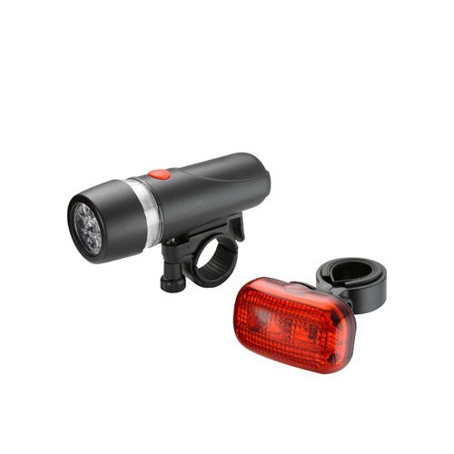 Lámpa szett W-Line első lámpa hátsó villogó fekete