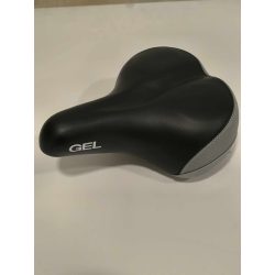 Nyereg fekete-szürke Zselés túra