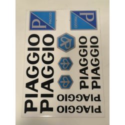 MATRICA SZETT PIAGGIO FEKETE