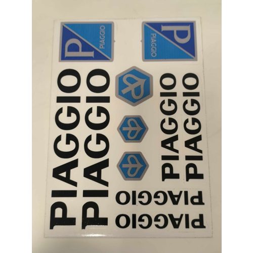 MATRICA SZETT PIAGGIO FEKETE