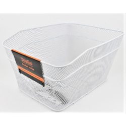   Kerékpár kosár hátsó csomagtartóra nagy fehér XXL VeloGo