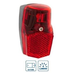  Kerékpár hátsó lámpa 1 led Reflektoros sárvédőre