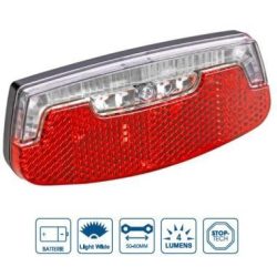    Kerékpár hátsó lámpa VeloGo 6 led csomagtartóra FÉK SENSOR